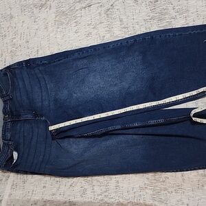 Calvin Klein wide leg jeans raw hem